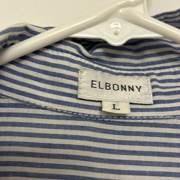 Women’s Striped Long Sleeve Blouse - Picture 2 of 6